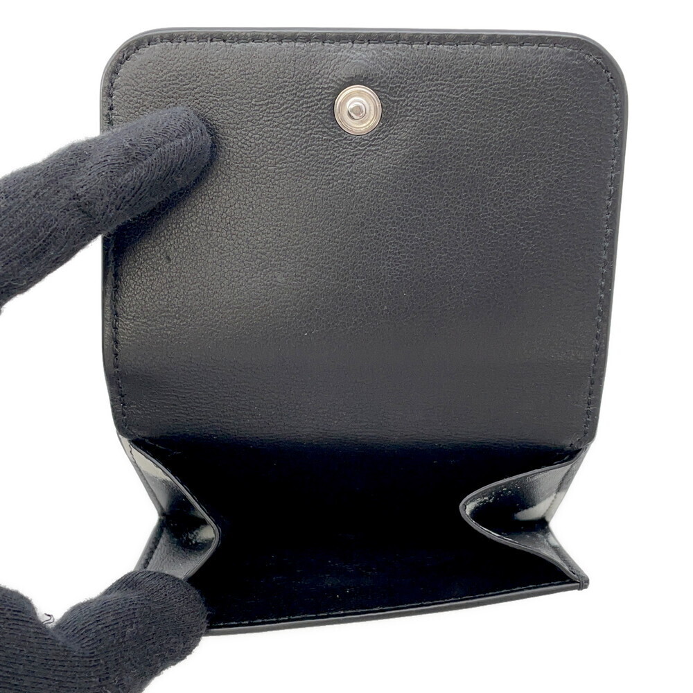 Balenciaga Dot fold Tri Cash Wallet Black - Picture 6 of 9